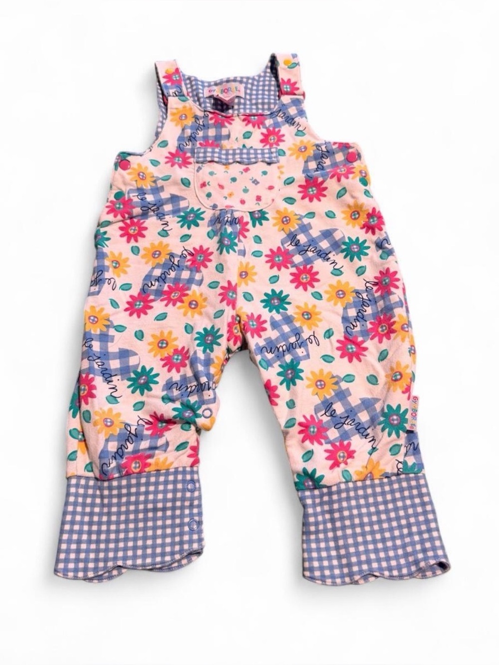 Vintage 90s rare Gymboree baby girl overalls